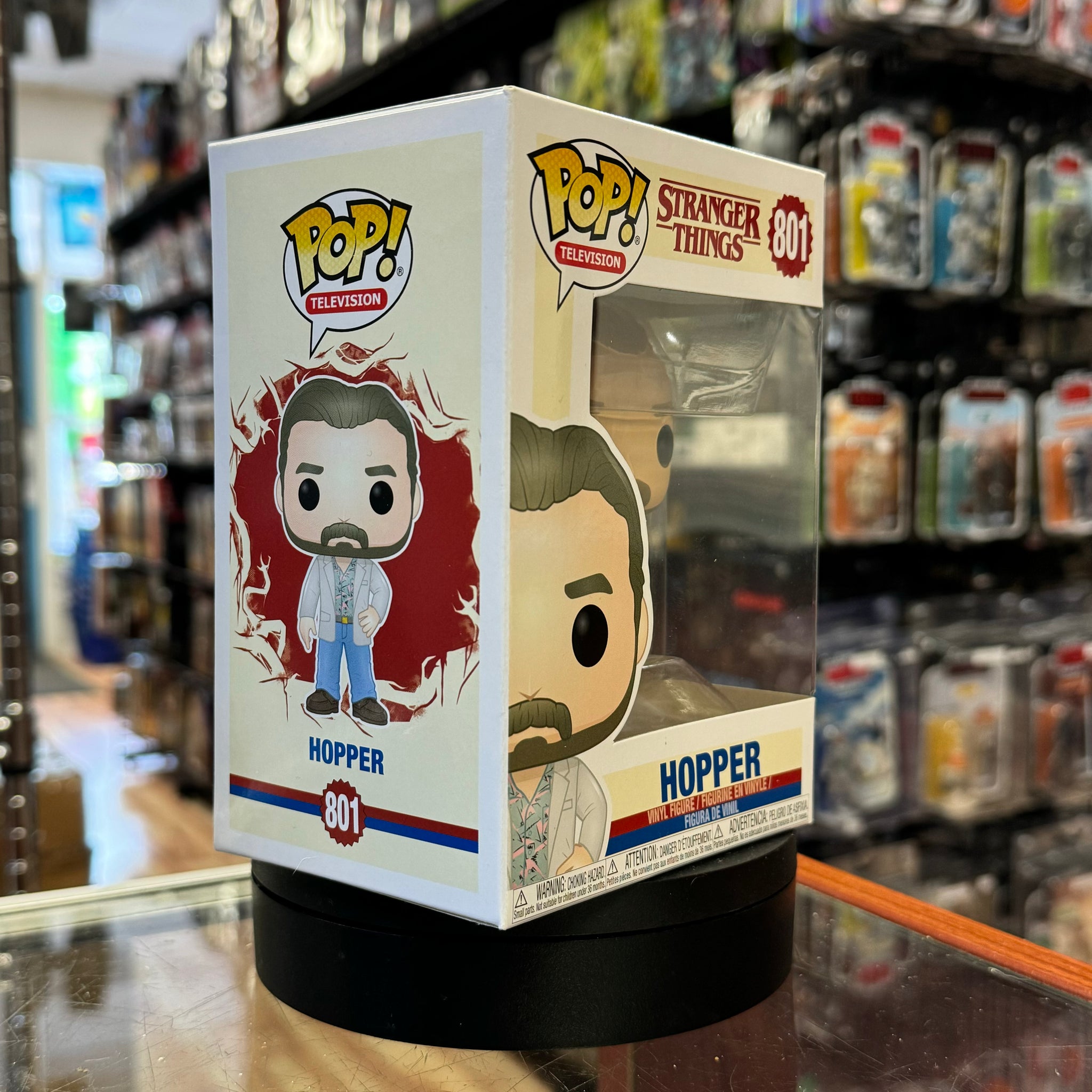 Hopper #801 (Funko Pop!, Stranger Things)| Bitz & Buttons