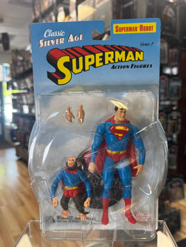 Superman Robots & Beppo Figure (DC Direct, Classic Silver Age) - Bitz & Buttons