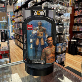CM Punk #30 -Chase 1 of 5000- (AEW All Elite Wrestling, Jazwares) **SEALED**