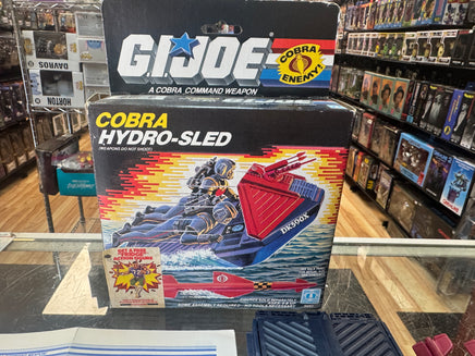 Cobra Hydro Sled with Box (Vintage GI Joe, Hasbro) **COMPLETE** - Bitz & Buttons
