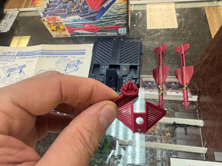 Cobra Hydro Sled with Box (Vintage GI Joe, Hasbro) **COMPLETE** - Bitz & Buttons