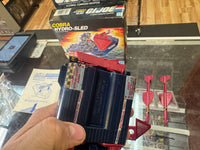 Cobra Hydro Sled with Box (Vintage GI Joe, Hasbro) **COMPLETE** - Bitz & Buttons