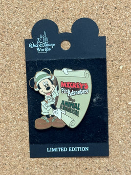 Mickey's Pin Adventure at Animal Kingdom (Disney, Pin Traders) - Bitz & Buttons