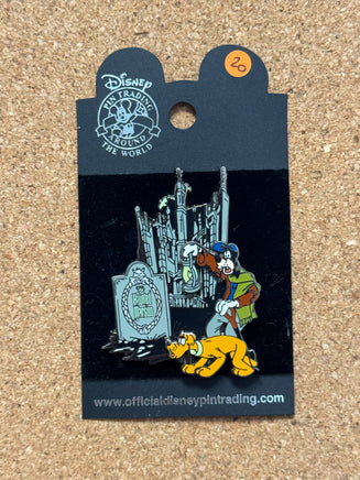 Goofy & Pluto Haunted Mansion (Disney, Pin Traders) - Bitz & Buttons
