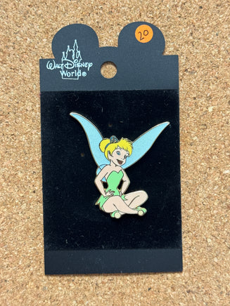Sitting Tinkerbell (Disney, Pin Traders) - Bitz & Buttons