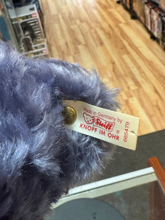 Lavender Growler Stuffed Bear with Tags LE 3232/3500 (Vintage Steiff, German) - Bitz & Buttons