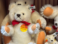 Tan Stuffed Bear Family with Box & Tags LE 26/203 (Vintage Steiff, German) - Bitz & Buttons