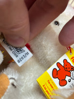 Tan Stuffed Bear Family with Box & Tags LE 26/203 (Vintage Steiff, German) - Bitz & Buttons