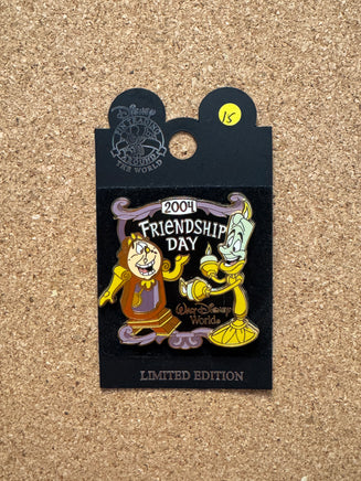 Beauty & the Beast Friendship Day 2004 (Disney, Pin Traders) - Bitz & Buttons