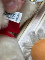 Tan Stuffed Bear Family with Box & Tags LE 26/203 (Vintage Steiff, German) - Bitz & Buttons
