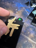 Tinkerbell with Letter  (Disney, Pin Traders) - Bitz & Buttons