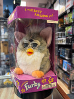 Bear Blue Eyes Furby 8615 (Vintage Furby, Tiger Electronics) SEALED