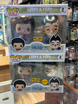 Luffy & Foxy 2 Pack with Chase Lot (One Piece, Funko Pop)