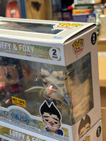 Luffy & Foxy 2 Pack with Chase Lot (One Piece, Funko Pop)