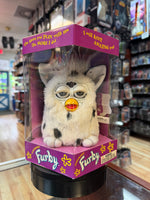 Spotted Dalmation Grey Eyes Furby 8616 (Vintage Furby, Tiger Electronics) SEALED