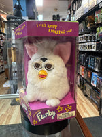 Snowball Brown Eyes Furby 8617 (Vintage Furby, Tiger Electronics) SEALED