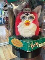 Xmas Santa Eyes Furby 8619 (Vintage Furby, Tiger Electronics) SEALED