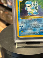 Blastoise Holo 2/102 (Zauberer, Pokemon 1999) ** PSA-Bewertung 6 ** 