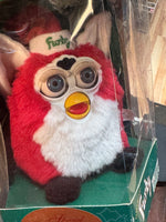 Xmas Santa Eyes Furby 8619 (Vintage Furby, Tiger Electronics) SEALED