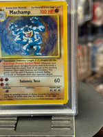 Machamp Holo 8/102 1st Edition (Wizard, Pokemon 1999) ** PSA Graded 7 **