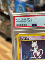 Mewtoo Holo 10/102 (Wizard, Pokemon 1999) ** PSA Graded 7 **