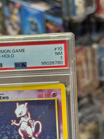 Mewtoo Holo 10/102 (Wizard, Pokemon 1999) ** PSA Graded 7 **