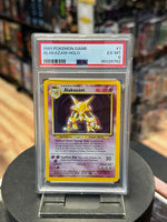 Alakazam Holo 1/102 (Wizard, Pokemon 1999) ** PSA-Bewertung 6 ** 