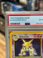 Alakazam Holo 1/102 (Wizard, Pokemon 1999) ** PSA-Bewertung 6 ** 