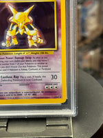 Alakazam Holo 1/102 (Wizard, Pokemon 1999) ** PSA-Bewertung 6 ** 