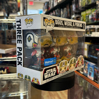 Biggs, Wedge &amp; Porkins 3er-Pack Wal-Mart (Funko Pop! Star Wars)