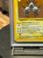 Magneton Holo 9/102 (Wizard, Pokemon 1999) ** PSA-Bewertung 6 **