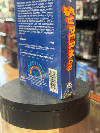 Cartoons of Superman VHS 8742 (Max Fleischer, DC Comics) Sealed - Bitz & Buttons