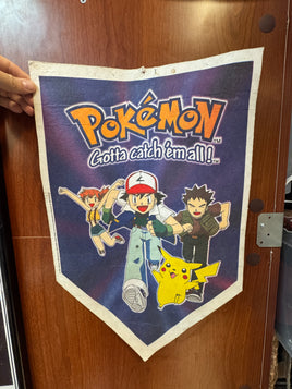 Vintage Pokemon Felt Banner 8747 (Pokemon, Nintendo)