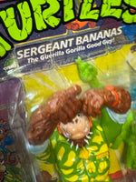 Sgt Bananas (Vintage TMNT Ninja Turtles, Playtmates) SEALED