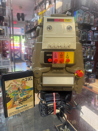 2XL Talking Robot with Sports 8 Track (Vintage MEGO, Space Robots) **TESTED WORKING** - Bitz & Buttons