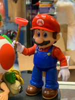 Mario Luigi & Toadstool Lot (Jakks Pacific, Super Mario Brothers) LOOSE