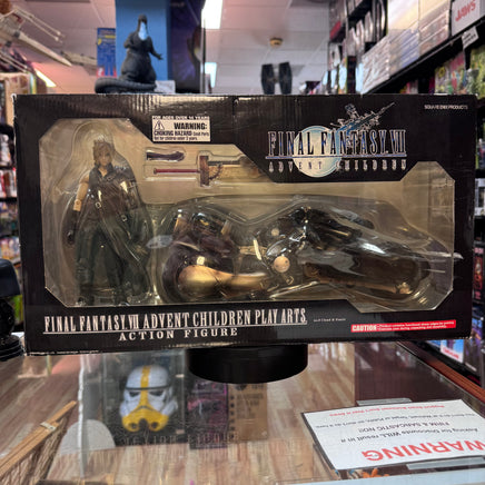 Cloud & Fenrir 8098 (Final Fantasy VII Advent Children, Play Arts) Sealed - Bitz & Buttons