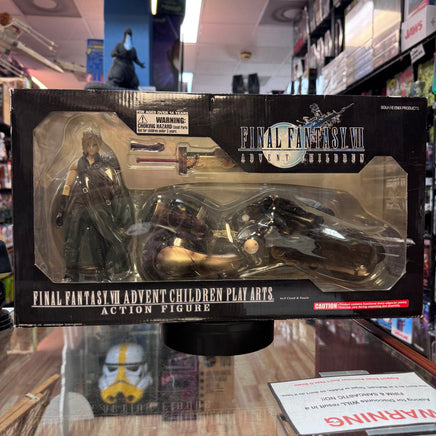Cloud & Fenrir 8098 (Final Fantasy VII Advent Children, Play Arts) Sealed - Bitz & Buttons
