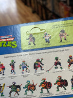 Green Beret Raphael 8800 (Vintage TMNT Ninja Turtles, Playtmates) SEALED