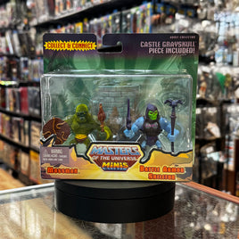 Mossman & Battle Armor Skeletor (Mattel, Mini MOTU) **SEALED**