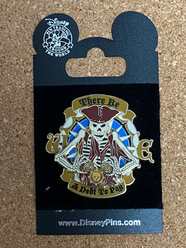 Pirates of the Caribbean There Be A Debt to Pay (Disney, Pin Traders) - Bitz & Buttons