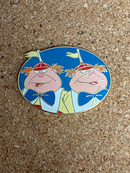 Tweedle Dee & Tweedle Dum (Disney, Pin Traders) - Bitz & Buttons