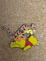 Tigger Pouncing on Winnie the Pooh (Disney, Pin Traders) - Bitz & Buttons