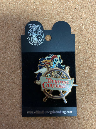 Skeleton Ghost Pirates of the Caribbean (Disney, Pin Traders) - Bitz & Buttons