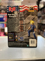 Rope Rescue Firefighter 12" Figure (Vintage GI Joe, Hasbro)
