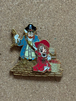 Peg Leg Pete & Minnie Red POTC (Walt Disney World, Pin Traders) - Bitz & Buttons