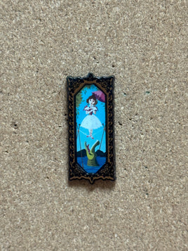 Tightright Girl Stretching Portrait (Disney, Pin Traders) - Bitz & Buttons