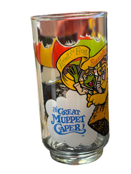 Great Muppet Caper Fozzie Kermit (Vintage Happy Meal Glasses, McDonalds)