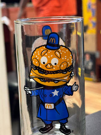 Big Mac Portrait (Vintage Happy Meal Glasses, McDonalds) - Bitz & Buttons