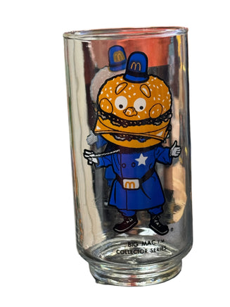Big Mac Portrait (Vintage Happy Meal Glasses, McDonalds) - Bitz & Buttons